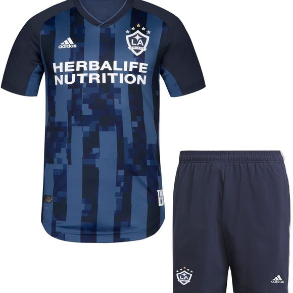 LA Galaxy 2019/20 Away Kit NEW Style - Picture 2 of 7